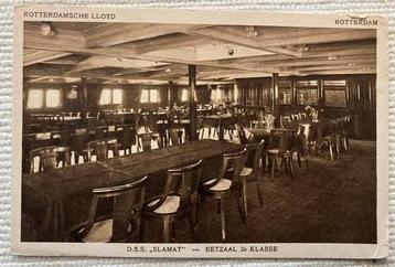 Rotterdamsche lloyd  SLAMAT eetzaal 2e klas beschikbaar voor biedingen