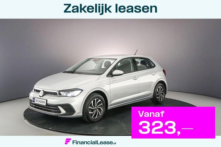 Volkswagen Polo Life 1.0 TSI 95pk Adaptive cruise control, L, Auto's, Volkswagen, Bedrijf, Lease, Financial lease, Polo, ABS, Achteruitrijcamera