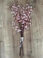 4 takken met roze kunstbloemen, Ophalen of Verzenden, Zo goed als nieuw