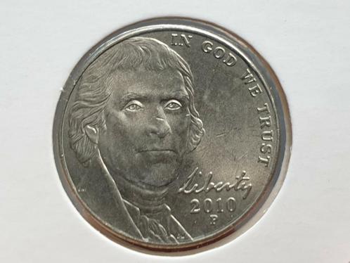 USA , 5 cent 2010P (16), Postzegels en Munten, Munten | Amerika, Noord-Amerika, Ophalen of Verzenden