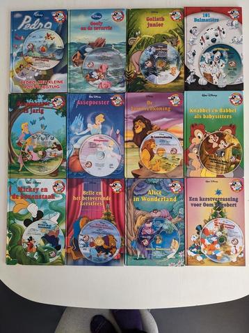 12 Disney boekenclub met cd