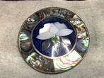 GEMERKTE BROCHE MET ABALONE PARELMOER, Verzenden, Broche
