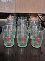 9 x Heineken Glazen Silver star pure malt quality 0,25cl, Ophalen of Verzenden, Zo goed als nieuw, Heineken