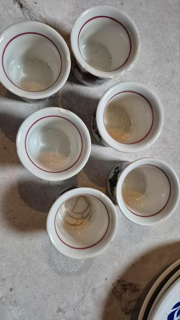 Boerenbond Eierschaaltje - Licht Beschadigd, Huis en Inrichting, Keuken | Servies, Gebruikt, Overige typen, Boerenbont, Aardewerk