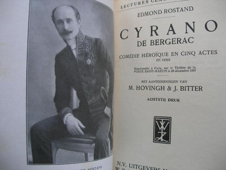 Cyrano de Bergerac + L' Aiglon = Edmond Rostand, Boeken, Taal | Frans, Gelezen, Fictie, Ophalen of Verzenden