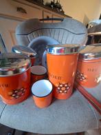 Oud Emaille Keukenset, Huis en Inrichting, Ophalen of Verzenden