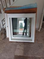 6 vaste ramen met kozijn 120 x 145 thermopane, Ophalen, Gebruikt, Raamkozijn, 75 tot 150 cm