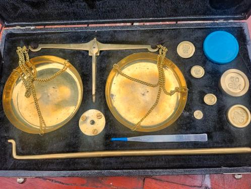 apothekers weegschaal, Antiek en Kunst, Antiek | Gereedschap en Instrumenten, Ophalen of Verzenden