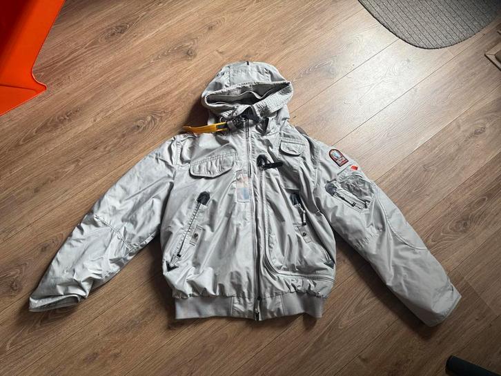 Parajumper Gobi Base Bomber XL - Zo goed als nieuw!, Kleding | Heren, Jassen | Winter, Zo goed als nieuw, Maat 56/58 (XL), Grijs