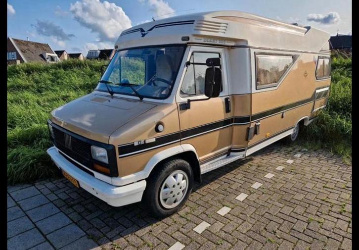 Camper Fiat Ducato Hobby 600/ onder voorbehoud verkocht, Caravans en Kamperen, Campers, Particulier, tot en met 4, Half-integraal