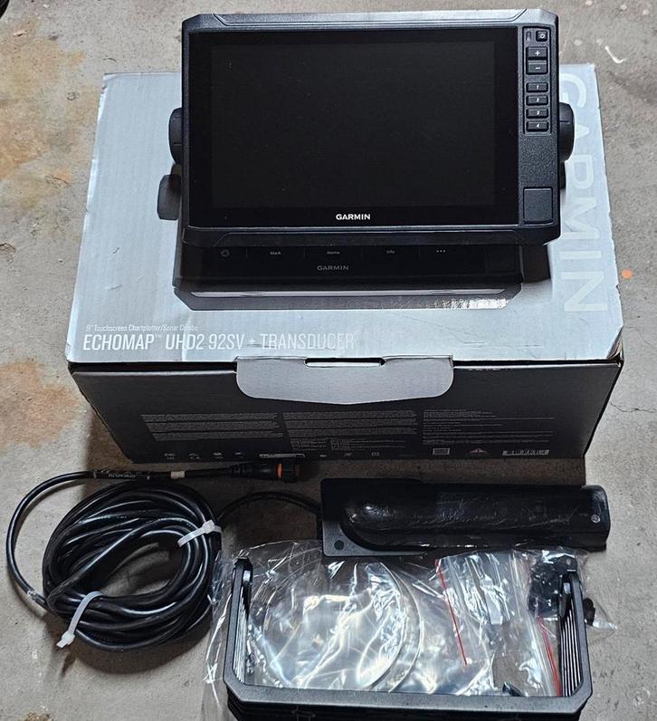 Garmin UHD2 92SV + GT56UHD + Navionics Vision+, Watersport en Boten, Navigatiemiddelen en Scheepselektronica, Zo goed als nieuw