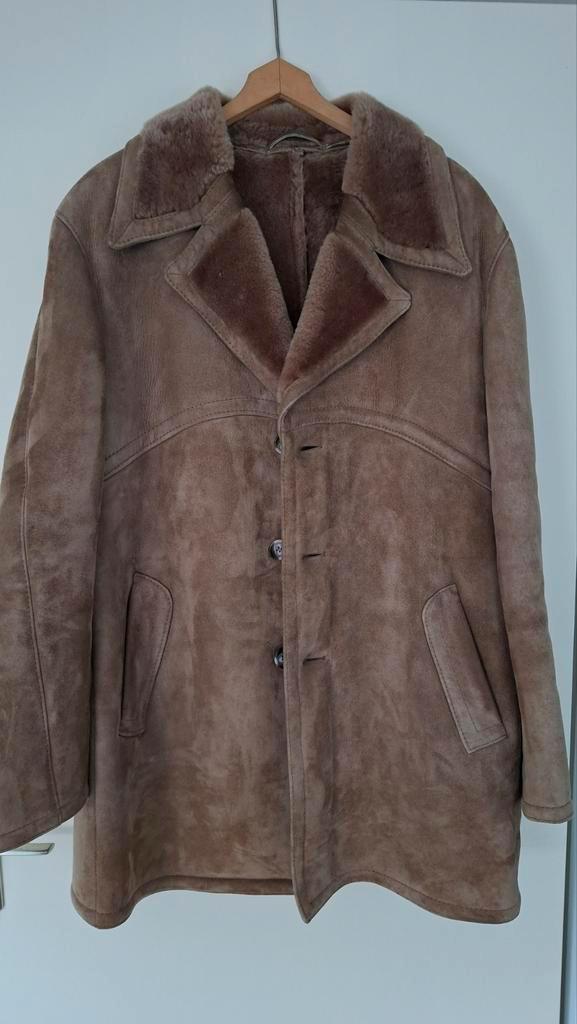 Vintage Lammy Coat - Bodyguard - Maat XL teab, Kleding | Heren, Overige Herenkleding, Gedragen, Ophalen of Verzenden