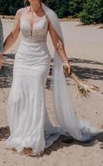 Geweldige bruidsjurk Lilian West 66136, Ophalen of Verzenden, Zo goed als nieuw, Wit, Trouwjurk