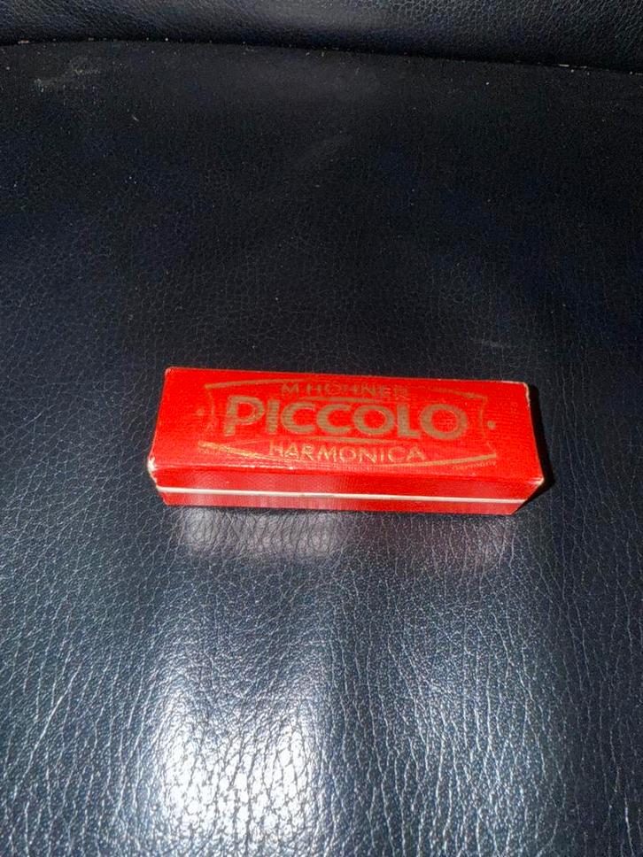 Hohner Piccolo mondharmonica in E. 8cm., Muziek en Instrumenten, Blaasinstrumenten | Mondharmonica's, Gebruikt, C-mondharmonica