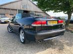 Saab 9-3 Cabrio 2.0t S | Nieuw dak + Goed ondh. + Leder nu, 730 kg, Gebruikt, Zwart, Cabriolet