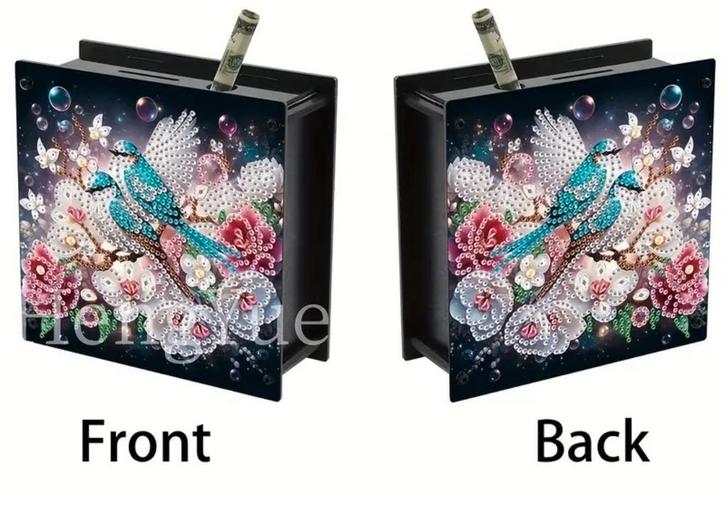 Diamond Painting Spaarpot - Nieuw!, Hobby en Vrije tijd, Knutselen, Nieuw, Knutselwerk, Ophalen of Verzenden