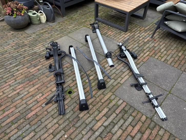 Thule fietsdragers, Auto diversen, Fietsendragers, Gebruikt, Dakdrager, 1 fiets, Ophalen