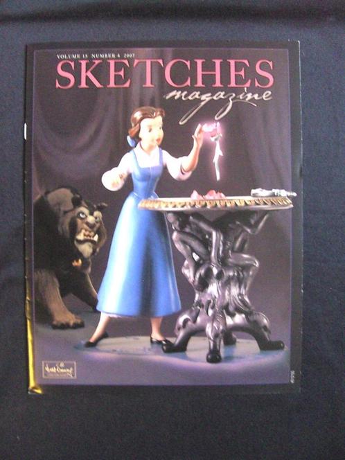 WDCC Sketches Magazine 2007 nummer 4, Verzamelen, Disney, Zo goed als nieuw, Papier, Kaart of Schrift, Overige figuren, Ophalen of Verzenden
