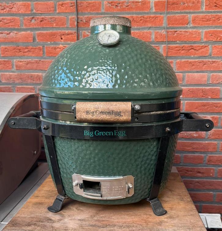 ONDERSTEL Bigg green egg nest minimax (2 handvatten), Tuin en Terras, Houtskoolbarbecues, Gebruikt, Ophalen