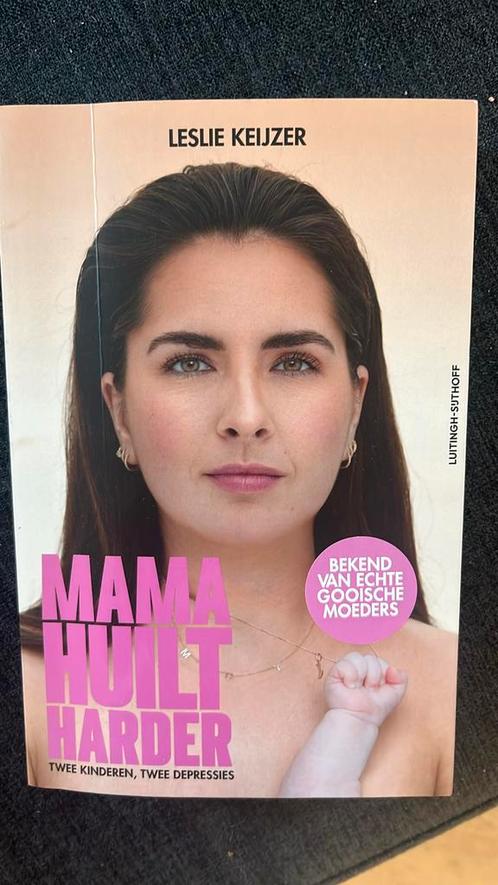 Leslie Keijzer - Mama huilt harder, Boeken, Overige Boeken, Zo goed als nieuw, Ophalen of Verzenden