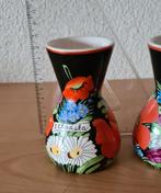 2 Chodsko Vaasjes - Vintage Handbeschilderd, Ophalen of Verzenden