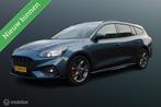 Ford Focus Wagon 1.0 EcoBoost Hybrid ST Line X Business, Cam, Auto's, Adaptive Cruise Control, Stof, Gebruikt, Blauw