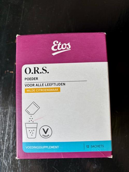 O.R.S. Poeder 12 sachets - nieuw, Diversen, Levensmiddelen, Ophalen