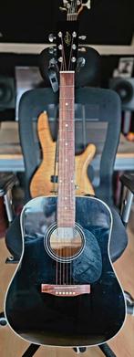 Hudson HD-1 BK Western Gitaar, Ophalen, Gebruikt, Western- of Steelstringgitaar