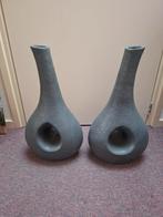 2 SET VAZEN/ 2 BLOEMPOTTEN, Ophalen, Overige kleuren, Aardewerk of Porselein, Zo goed als nieuw