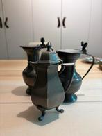 Antieke tinnen kannetjes, Antiek en Kunst, Ophalen of Verzenden