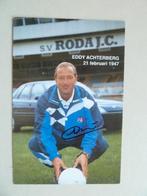 Spelerskaart.  Eddy.Achterberg  Roda JC. 1995/1996, Verzamelen, Sportartikelen en Voetbal, Ophalen of Verzenden, Zo goed als nieuw