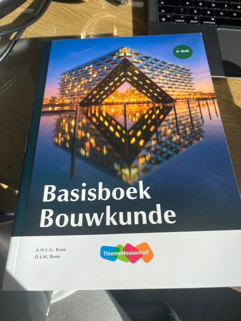 Basisboek Bouwkunde 6e druk - nieuw, Boeken, Ophalen, Beta, Nieuw, HBO