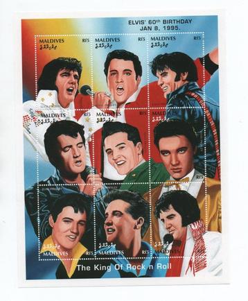 Elvis Presley - Maldives - Postfris  beschikbaar voor biedingen