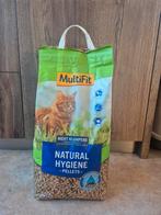 Zak kattenbak vulling/Multifit natural hygiene pellets, Dieren en Toebehoren, Ophalen