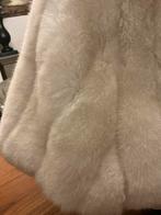 Antieke bont cape met organza blouse eronder, Antiek en Kunst, Ophalen of Verzenden