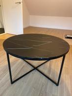 Westwing Antigua Salontafel Rond Marmerlook, Ophalen, Rond, 50 tot 100 cm, Minder dan 50 cm