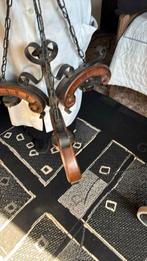 Lamp uit de jaren 70 compleet met kapjes, Ophalen of Verzenden, Gebruikt, Hout