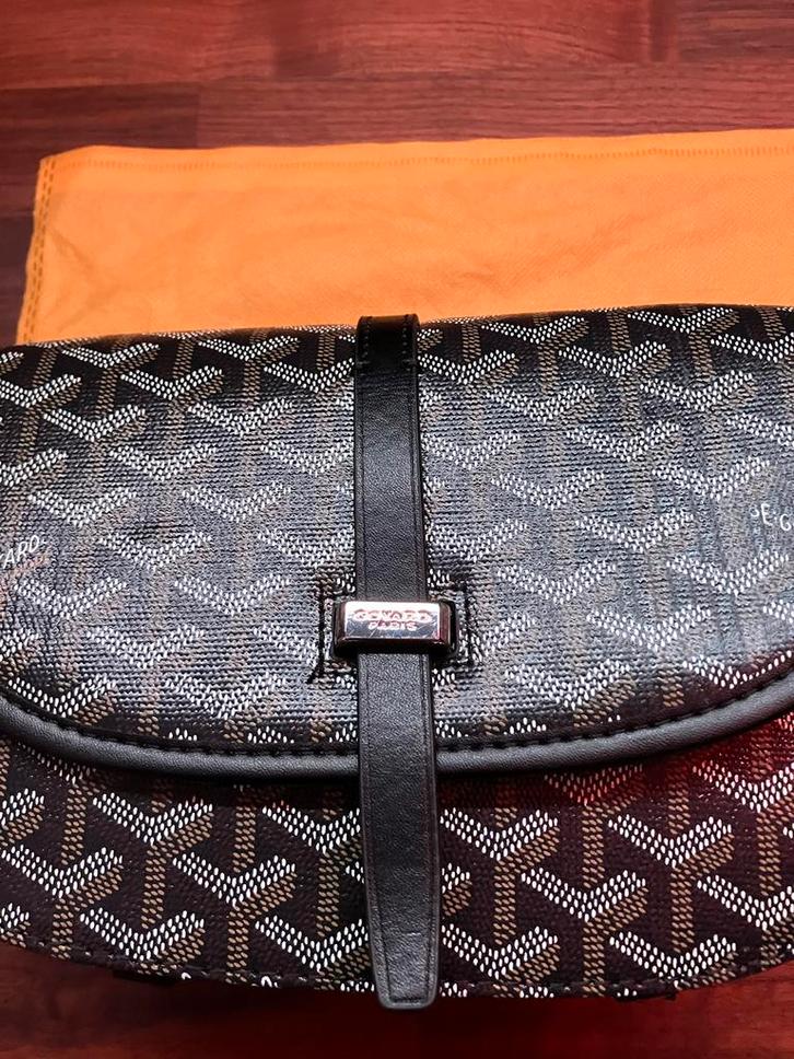 Goyard Heuptas - Nieuwstaat!, Sieraden, Tassen en Uiterlijk, Tassen | Schoudertassen, Zo goed als nieuw, Overige merken, Zwart