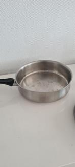 Bk hapjespan, Ophalen of Verzenden, Gebruikt, Rvs, Koekenpan of Braadpan