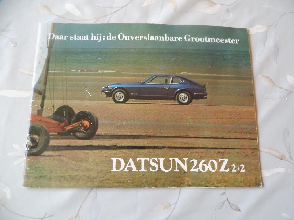 Datsun 260Z 2+2, Boeken, Auto's | Folders en Tijdschriften, Zo goed als nieuw, Overige merken, Verzenden