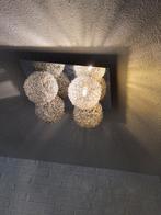 Moderne Plafondlamp met Metalen Bollen, Ophalen of Verzenden, Zo goed als nieuw, Metaal, Modern