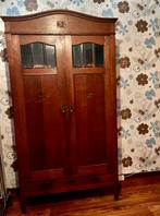 Vintage houten meidenkast, Antiek en Kunst, Ophalen