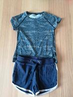 Gymkleding setje maat 128 - Bristol, Meisje, Sport- of Zwemkleding, Ophalen of Verzenden, Zo goed als nieuw