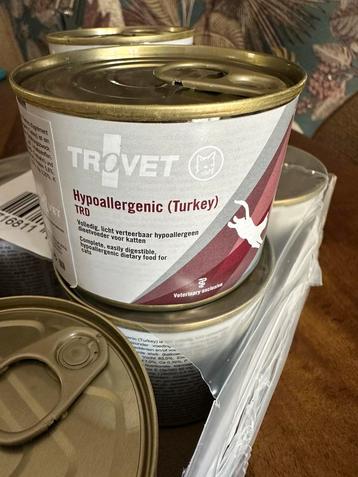 Trovet hypoallergenic natvoer katten (kalkoen) beschikbaar voor biedingen
