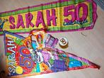 Versiering sarah Sara 50 jaar, Hobby en Vrije tijd, Feestartikelen, Ophalen of Verzenden, Zo goed als nieuw, Versiering, Abraham of Sarah