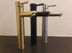 Waskom Meng kraan GOUD ZWART RVS Design Wastafelkraan, Minder dan 50 cm, Nieuw, Ophalen of Verzenden, Minder dan 100 cm
