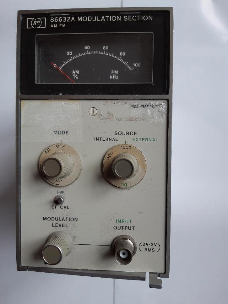 HP86632A Modulator, Doe-het-zelf en Verbouw, Meetapparatuur, Gebruikt, Overige meters, Ophalen of Verzenden