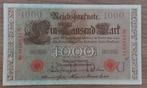 Duitsland, serie 1000 Mark, Postzegels en Munten, Bankbiljetten | Europa | Niet-Eurobiljetten, Duitsland, Ophalen of Verzenden