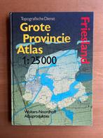 Topografische atlas Friesland 1989, Boeken, Atlassen en Landkaarten, Overige atlassen, Ophalen of Verzenden, Zo goed als nieuw