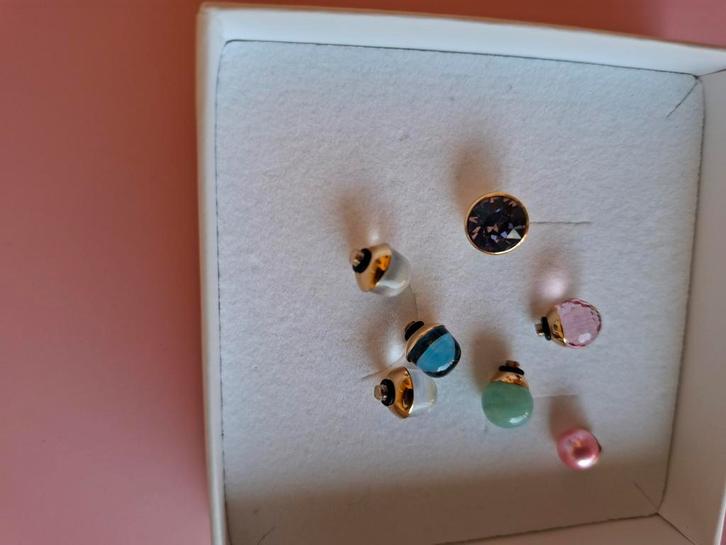 7 Melano Twisted meddy's goudkleurig, Sieraden, Tassen en Uiterlijk, Bedels, Zo goed als nieuw, Overige merken, Overige materialen